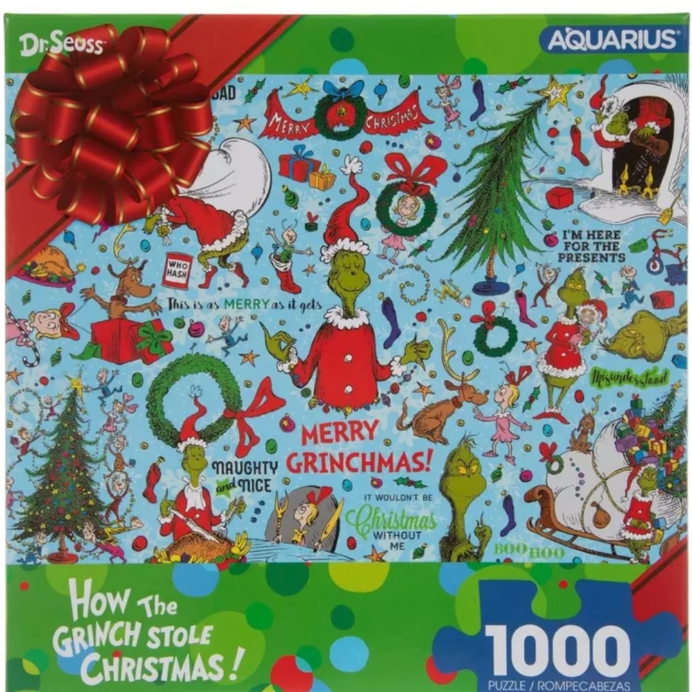 Dr. Seuss How the Grinch Stole Christmas Puzzle
